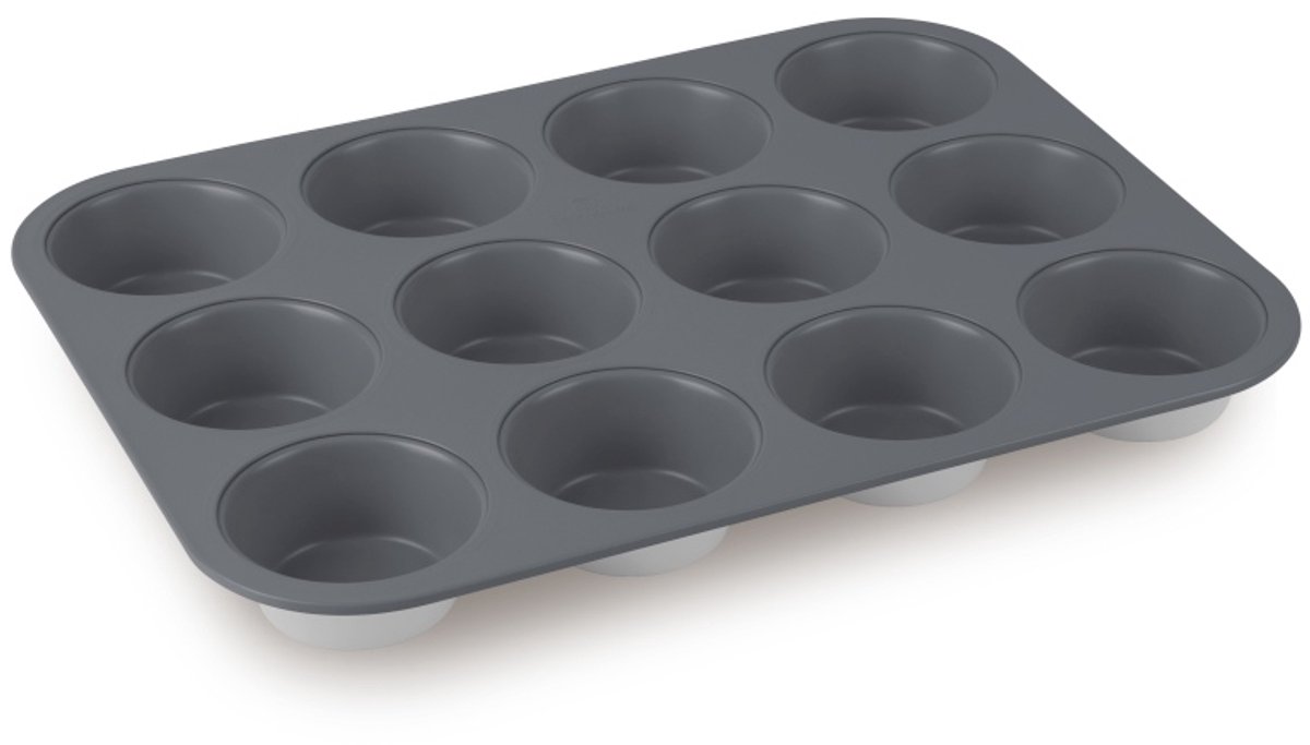 Muffinvorm met antiaanbaklaag, 12 stuks, Aspen Collection