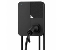 Premium Black Wallbox 11 kW – 3-fase laadpaal – 10 meter vaste Type 2 kabel – RFID – WiFi app – Voorbereid voor Load Balancing