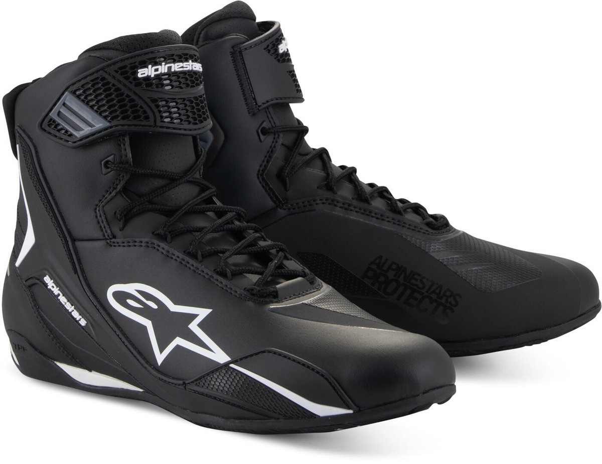 Alpinestars Faster 4 Black White - Maat 44
