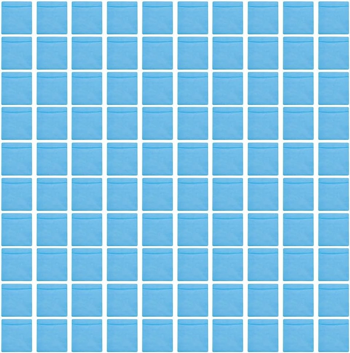 Image of 100 Stuks Dubbelzijdige Transparante CD DVD Hoezen met Sluitmechanisme voor Veilig Opslag van Schijven en Disc Binders