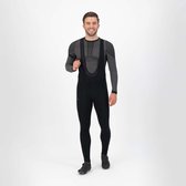 Rogelli Core Heren Lange Fietsbroek - Zonder Zeem - Bretels - Zwart