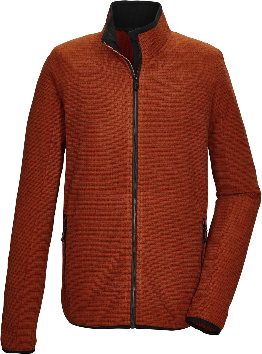Killtec KOW 33 Men Fleece Jacket Fleecevest Heren Rood