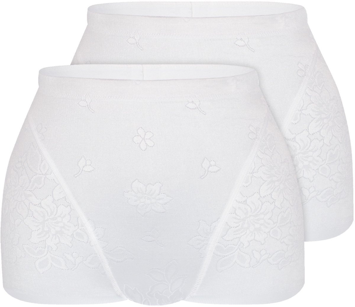 Verpakking van 2 stuks corrigerende slipjes FUNCTIONAL JACQUARD