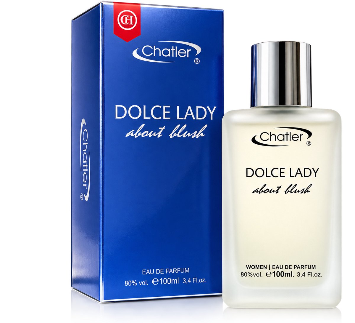 Chatler Dolce Lady About Blush Eau de Parfum voor Dames 100 ml