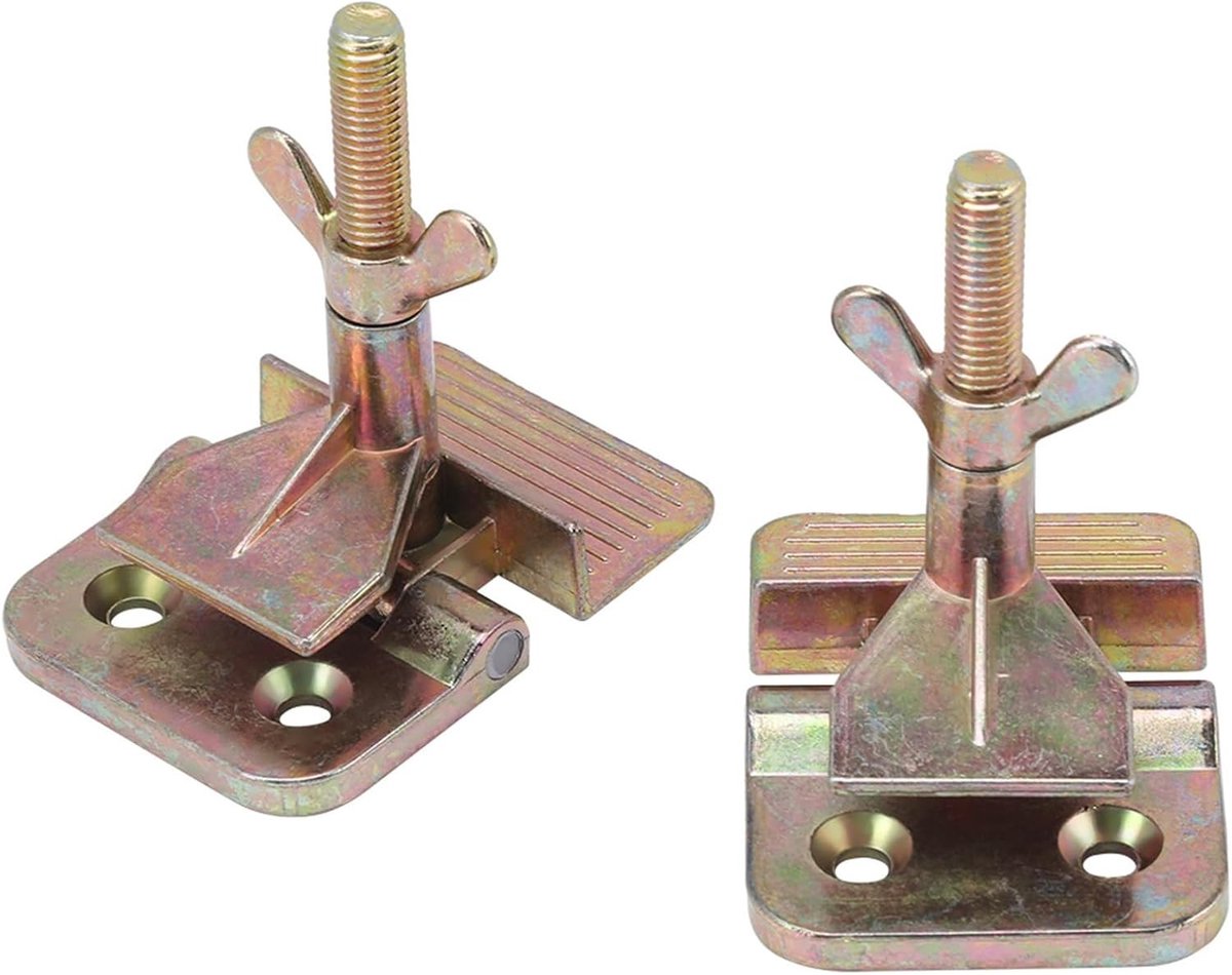 Butterfly Hinge Clamp 2pcs/set - Metaal Scharnier Klem voor Zeefdruk, DIY Hobby Gereedschap en Creatieve Projecten