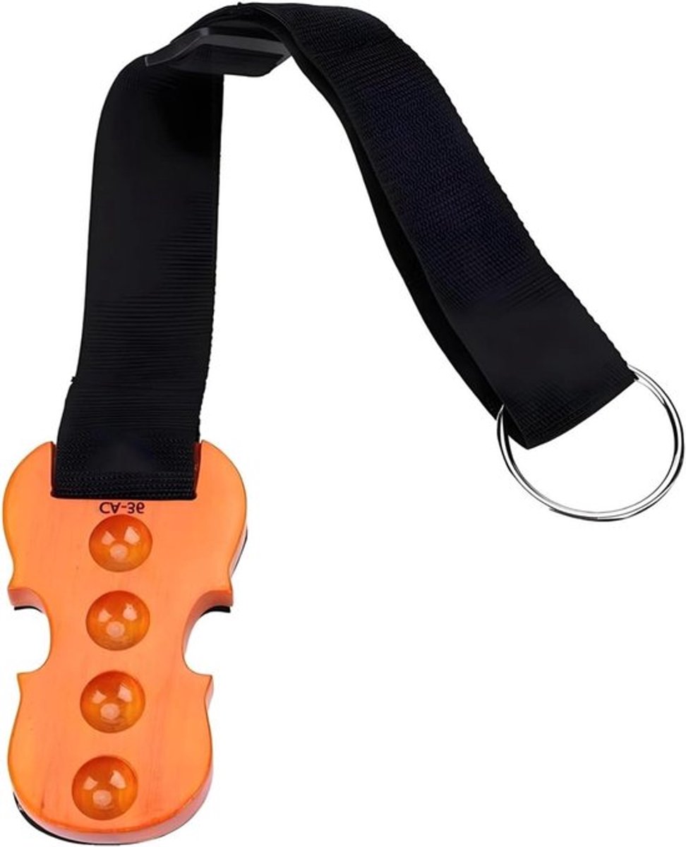 Allecto Plus - Cello-Endpin Stop met Anti-Rutsch-Riemen en Gurt - Anti-Rutsch-Pad