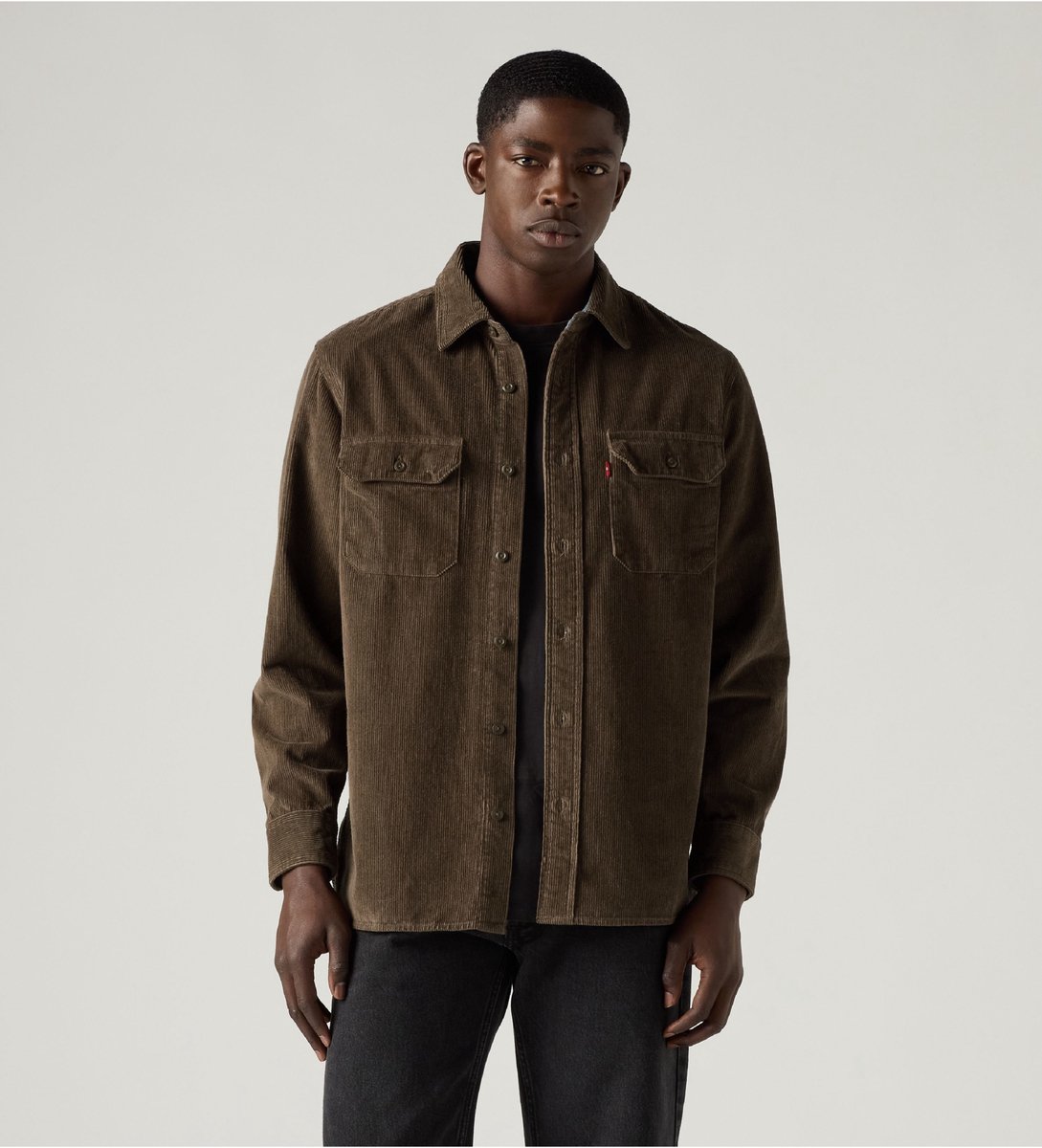 Levi’s Classic Worker overhemd Bruin