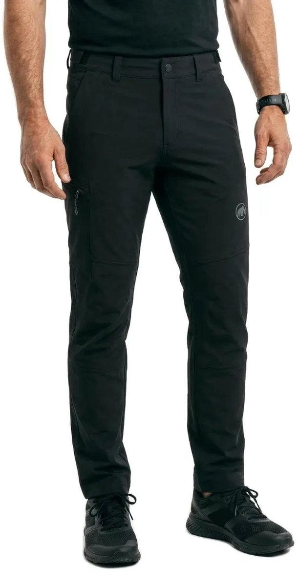 Mammut Runbold Guide Softshell Broek Zwart 52 / Regular Man