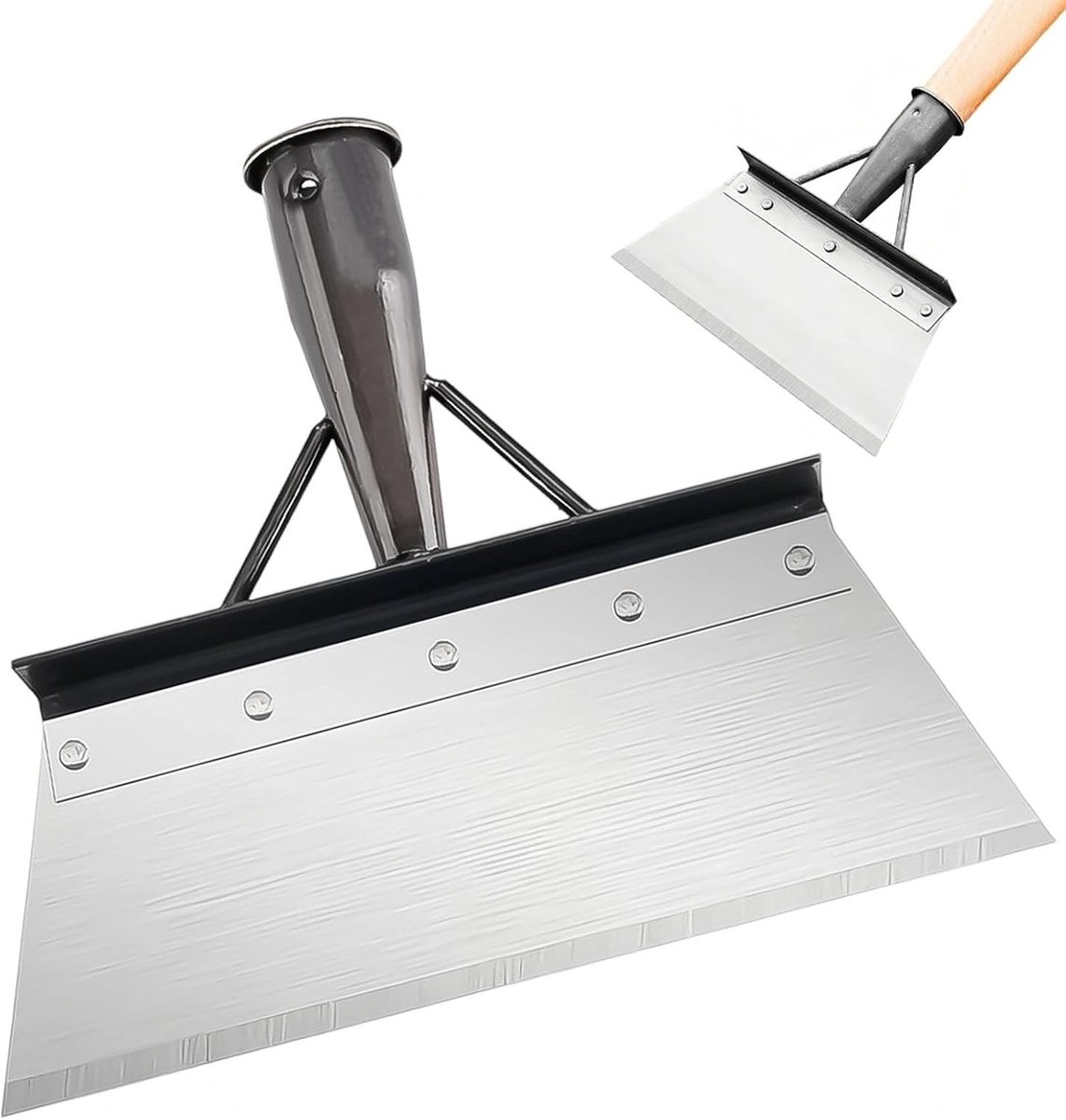 Multifunctionele Tuinschep van 30 cm, Ideaal voor Onkruidverwijdering en Tuinonderhoud, Duurzaam Manganese Materiaal