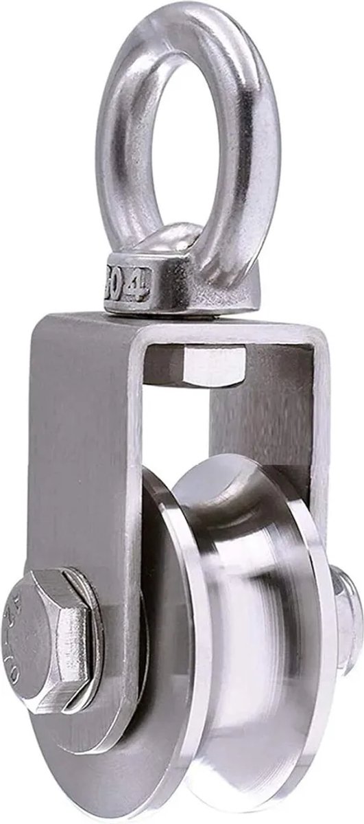 Hijskabel Geschikt voor 2 lagers, kabelkabel, 48 mm, 304 roestvrij staal