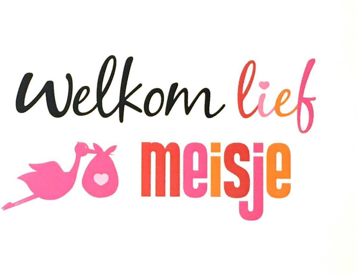 Luxe Wenskaart Geboorte Meisje - Geboortekaart - Wenskaarten - Geboortekaart - Meid - Birth Girl - Geburt eines Mädchens - Naissance d'une Petite Fille - Serie EyeCandy - Artige - Kaart - 1 Stuks - In Folie - Gratis Verzonden - 14,5x10.5cm