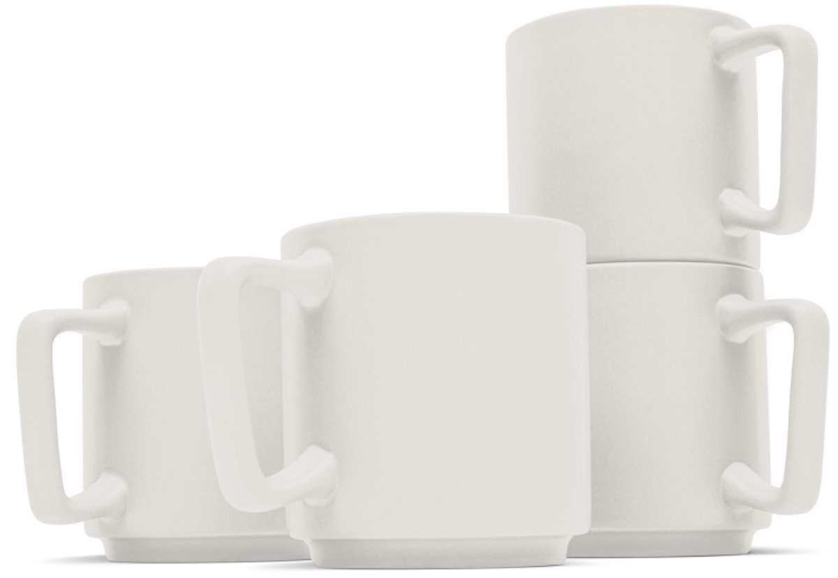 Set van 4 mokken van 300 ml uit de Sahara-collectie