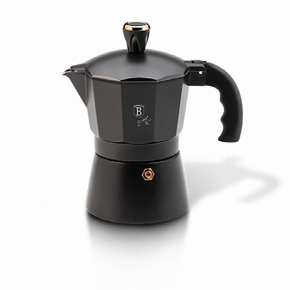 Espressokannet voor 3 kopjes uit de Black Rose-collectie