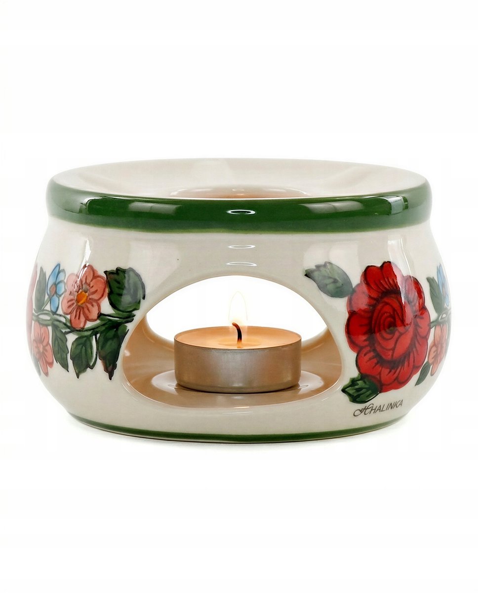 Keramische theepotverwarmer HALINKA - handgeschilderd, 15cm