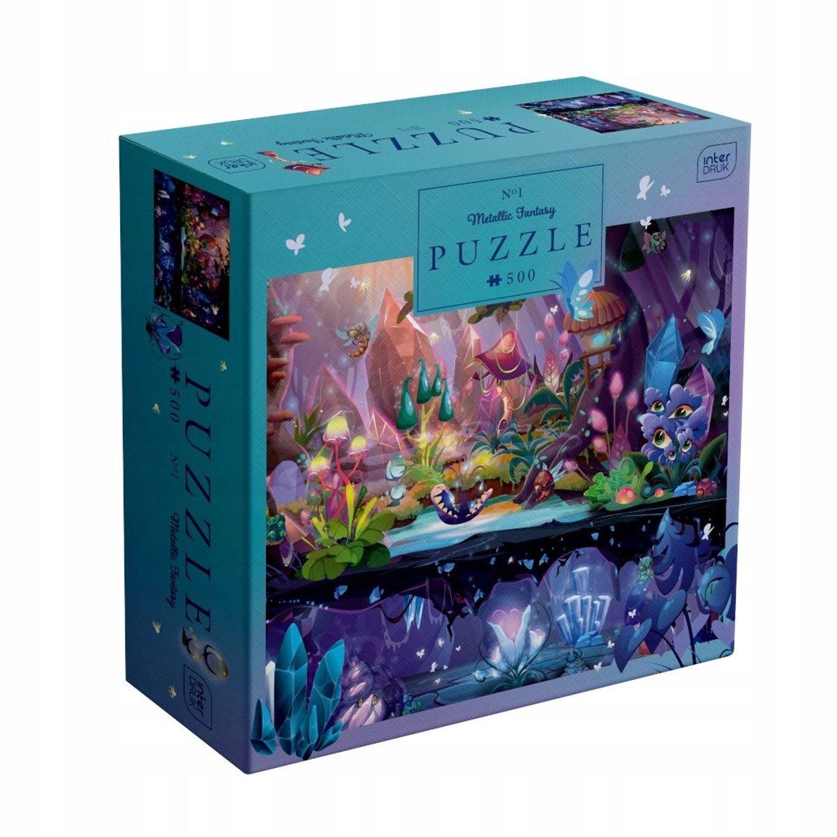 Interdruk Metallic Fantasy Magische Bospuzzel 500 Stuk