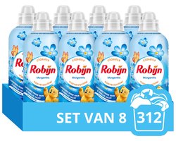 Robijn Wasverzachter - Morgenfris - 8 Stuks - 312 Wasbeurten - Voordeelverpakking