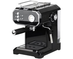 Espressomachine Halfautomatisch - 850 W Vermogen - 1.8L Inhoud - Dubbel Mondstuk - Melkschuimer - Anti-Drip - Koffiezetapparaat