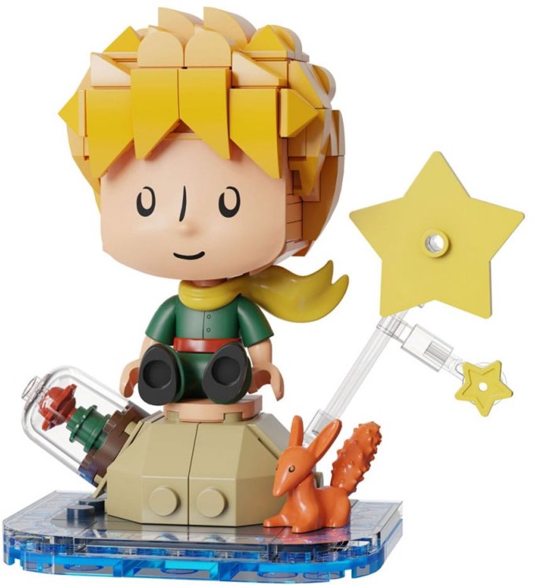 Pantasy, 3D Bouwblokjes, Le Petit Prince, Mini Le Petit Prince, 86330, 9x8x12cm