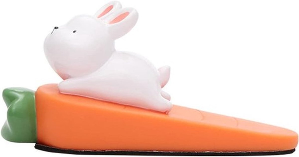 Dierendeurstopper in de vorm van wortels - Decoratieve deurstopper - Leuke deurstoppers voor decoratie - Draagbare deurwiggen voor grappige look - Geschikt als deurstop met 75 karakters.