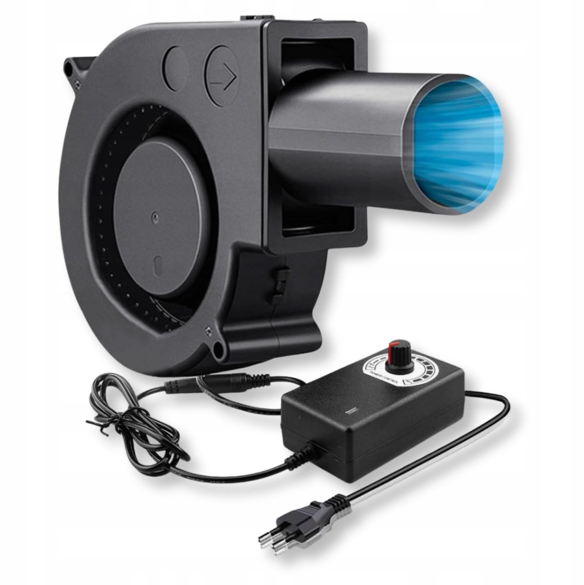 Dubbelspannings turbineventilator 97x33mm - koelventilator