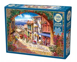 Merkloos Puzzel 500 Stukjes: Cagnes-sur-Mer, Frankrijk