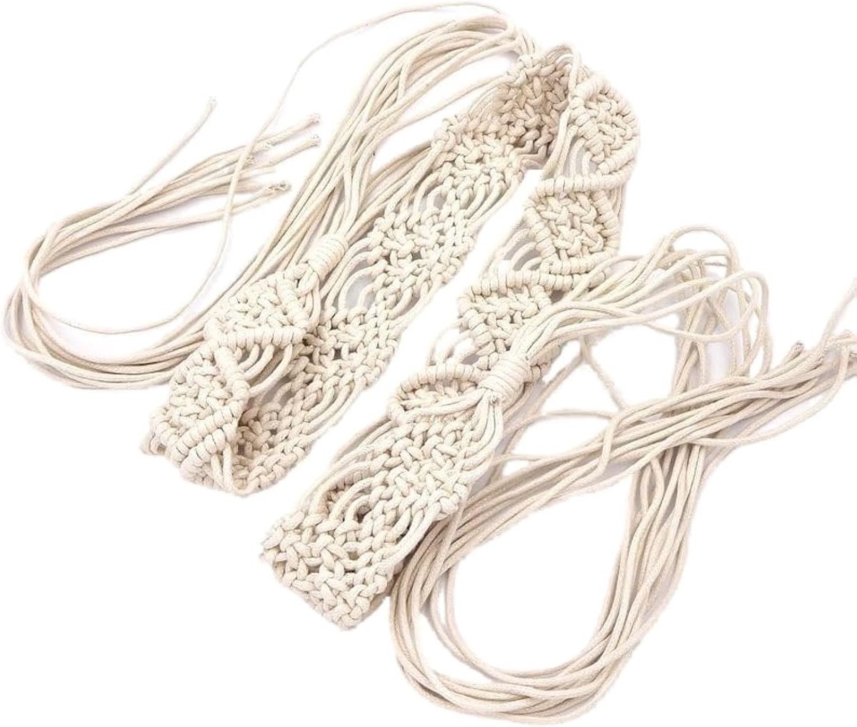 Boho Stijl Vrouwen Gevlochten Riem, Taille Riem met Kwasten, Ideaal voor Jurken en Rokjes