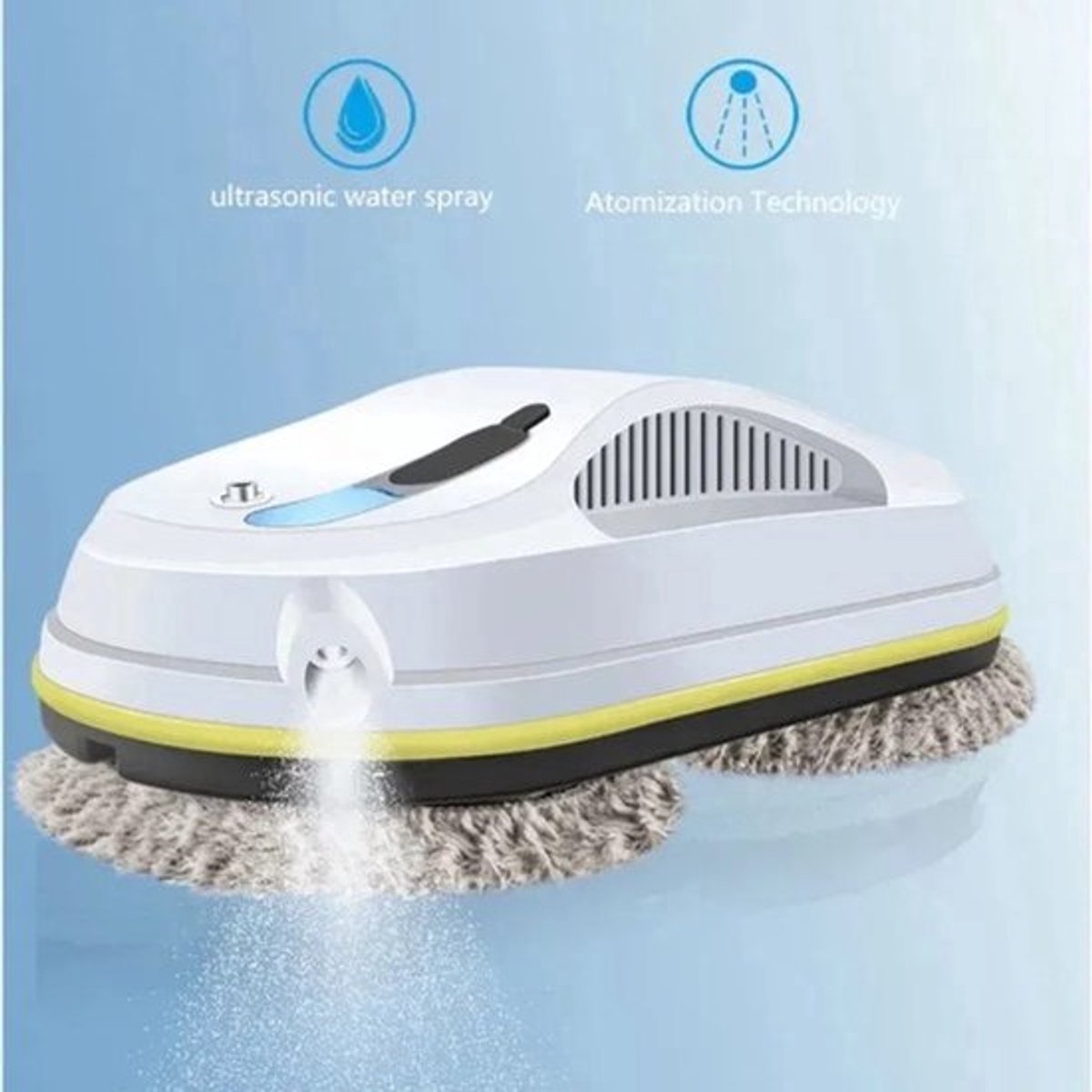 Glazenwasrobot Automatische Spray - Ultradun - Geluidsarm - Raamreinigingsmachine - Domotica Systeem