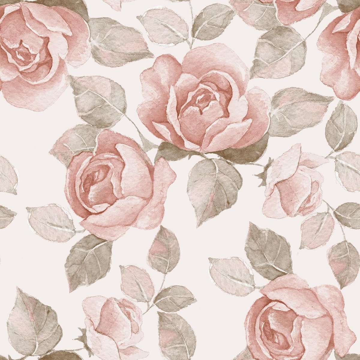 Mooie Roze Behang met Bloemenpatroon - Eenvoudig aan te brengen en te verwijderen, Perfect voor Slaapkamer en Woonkamer