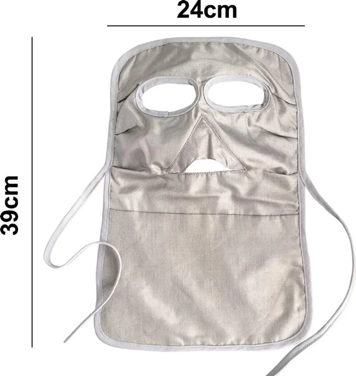 Gezichtsscherm Geschikt voor uitgebreide stralingsbescherming, gezichtsscherm Geschikt voor zonbescherming, gezichtsscherm Geschikt voor stralingsbescherming Geschikt voor gezicht en nek.