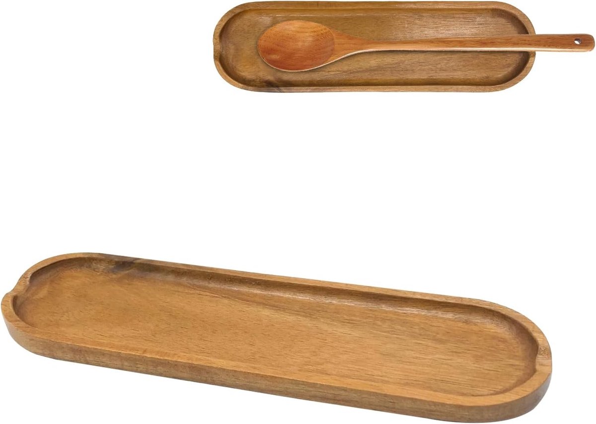 Houten lepelhouder voor keuken, ideaal voor spatels, lepels en tangen, praktisch en stijlvol