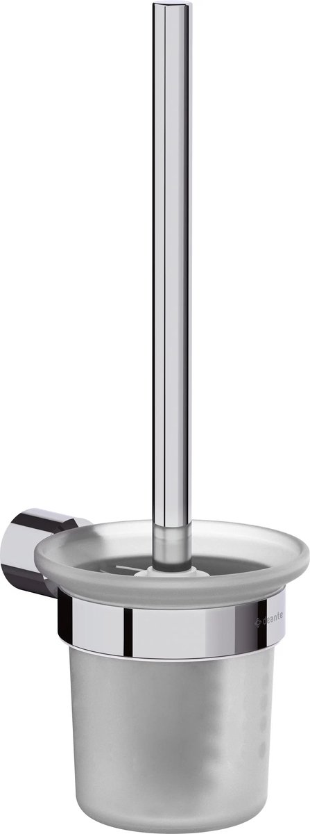 Sanifun Arnika Toiletborstel met Wandhouder – RVS 304 – Chroom – 33,2 cm – Wandmontage