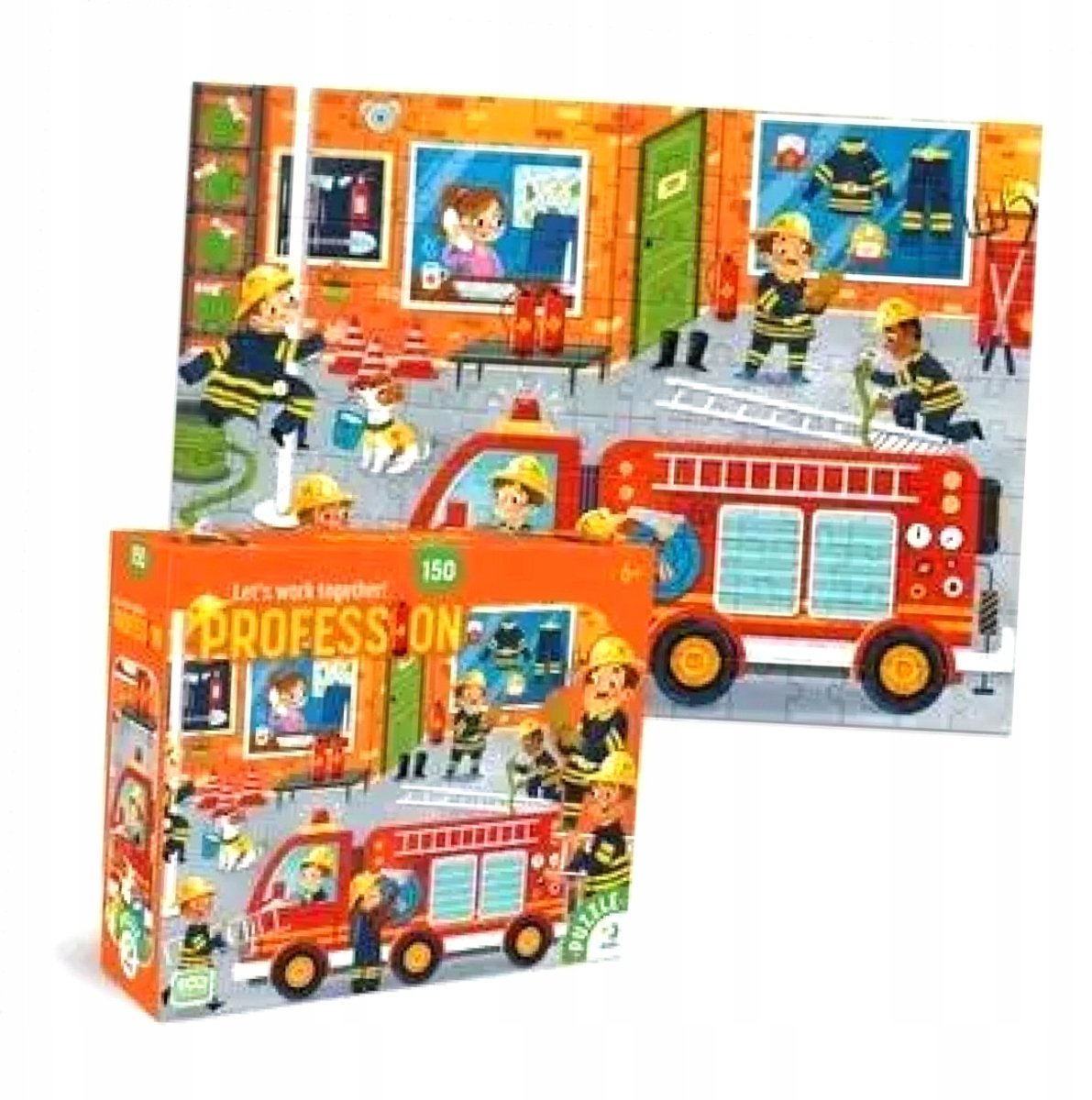 Dodo Puzzel 150 Stuks - Beroep Brandweerman