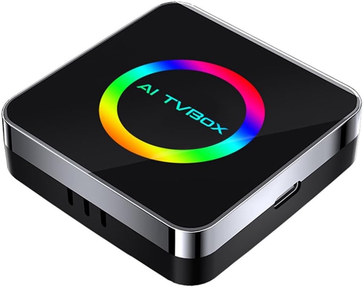Geschikt voor Android 13 Ai TVBox Ai Box Carplay WIFI6 4G+32G Draadloos Carplay/Android Auto Carplay Naar Android Ai Box 4G+32G