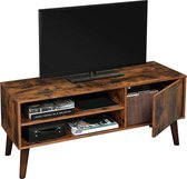 Vintage Tv-stand - Dressoir voor Tv - 110 cm Breed, 50 cm Hoog en 40 cm Diep - Vintage Bruin