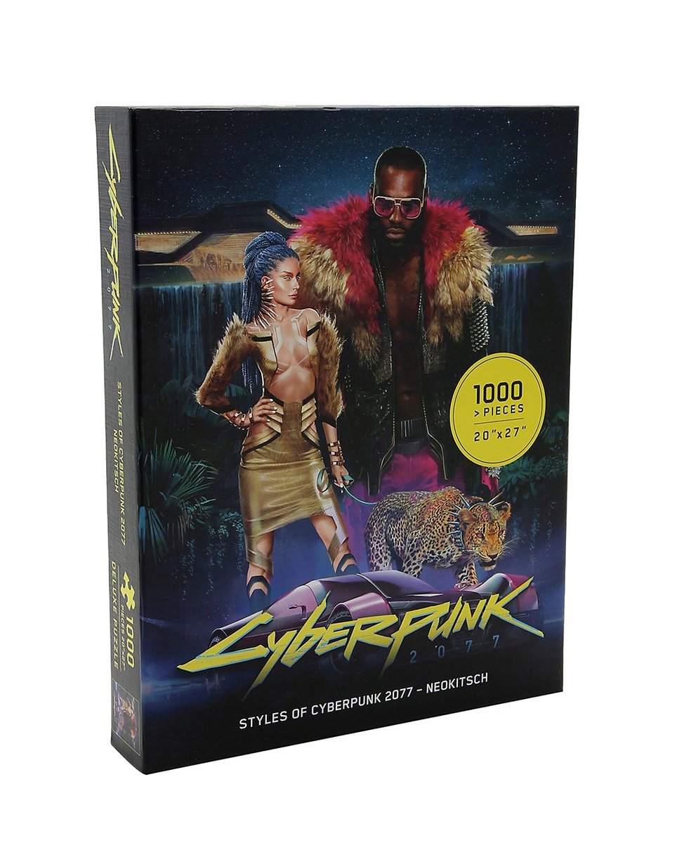 Cyberpunk 2077 NeoKitsch-puzzel - 1000 elementen