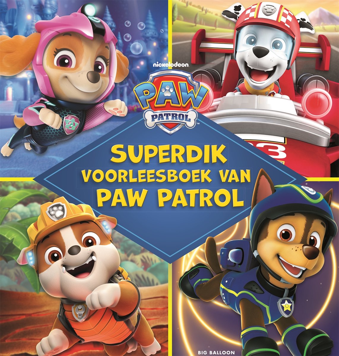 Omslag van Paw Patrol - Superdik voorleesboek van PAW Patrol