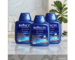 Bioxcin Quantum Shampoo voor Droog-Normaal Haar 3x 300 ml -Herbal - Bio - Herbal shampoo - bioxcin - bioxsine - Anti-Haaruival