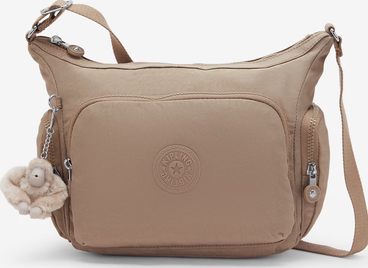 Kipling Gabby S schoudertas - Tan Beige