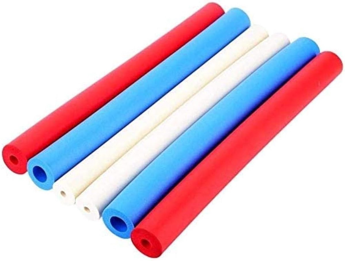 Zachte Grip Huls voor Bestek, 6 Stuks, Verhoogde Grip voor Lepel en Vork, Geschikt voor Ouderen en Personen met Beperkingen