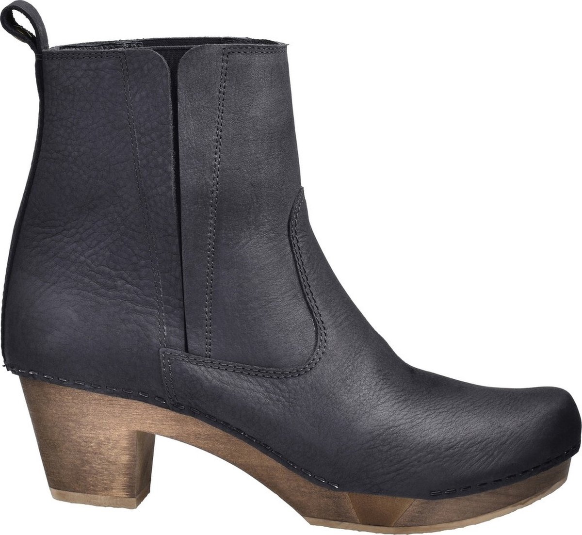 Sanita Dameslaarzen Wood-Rina Block Flex Boot Zwart