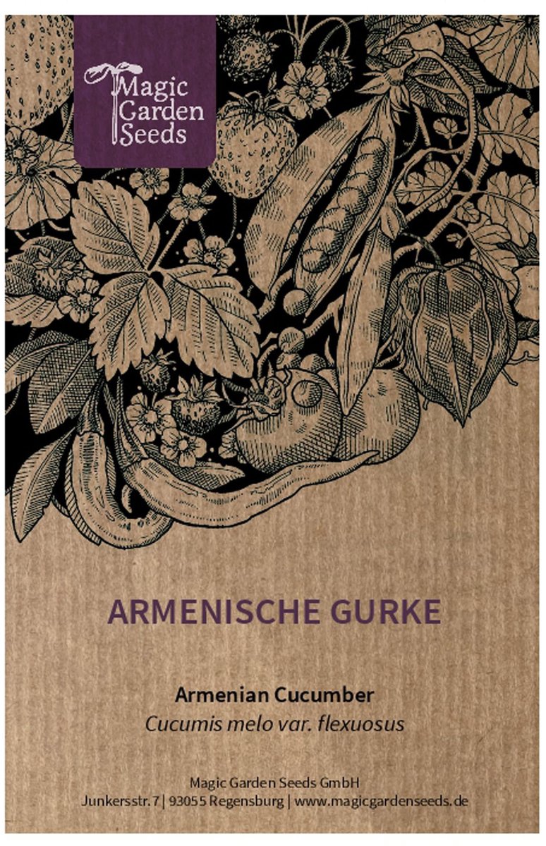 Armeense Komkommer Zaden - Ongeveer 5 Zaden