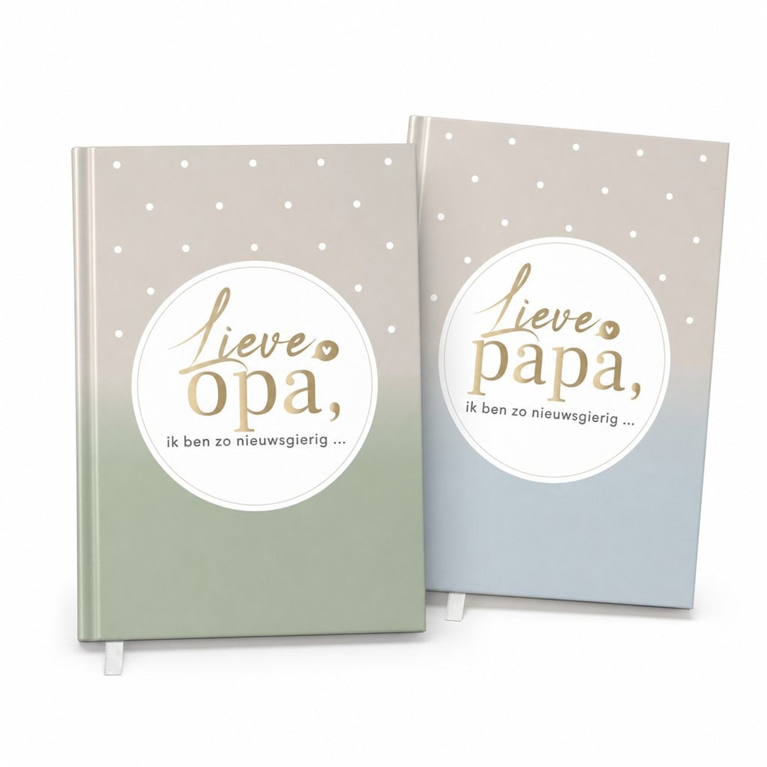 Fyllbooks Lieve papa & opa, ik ben zo nieuwsgierig... - Voordeelset