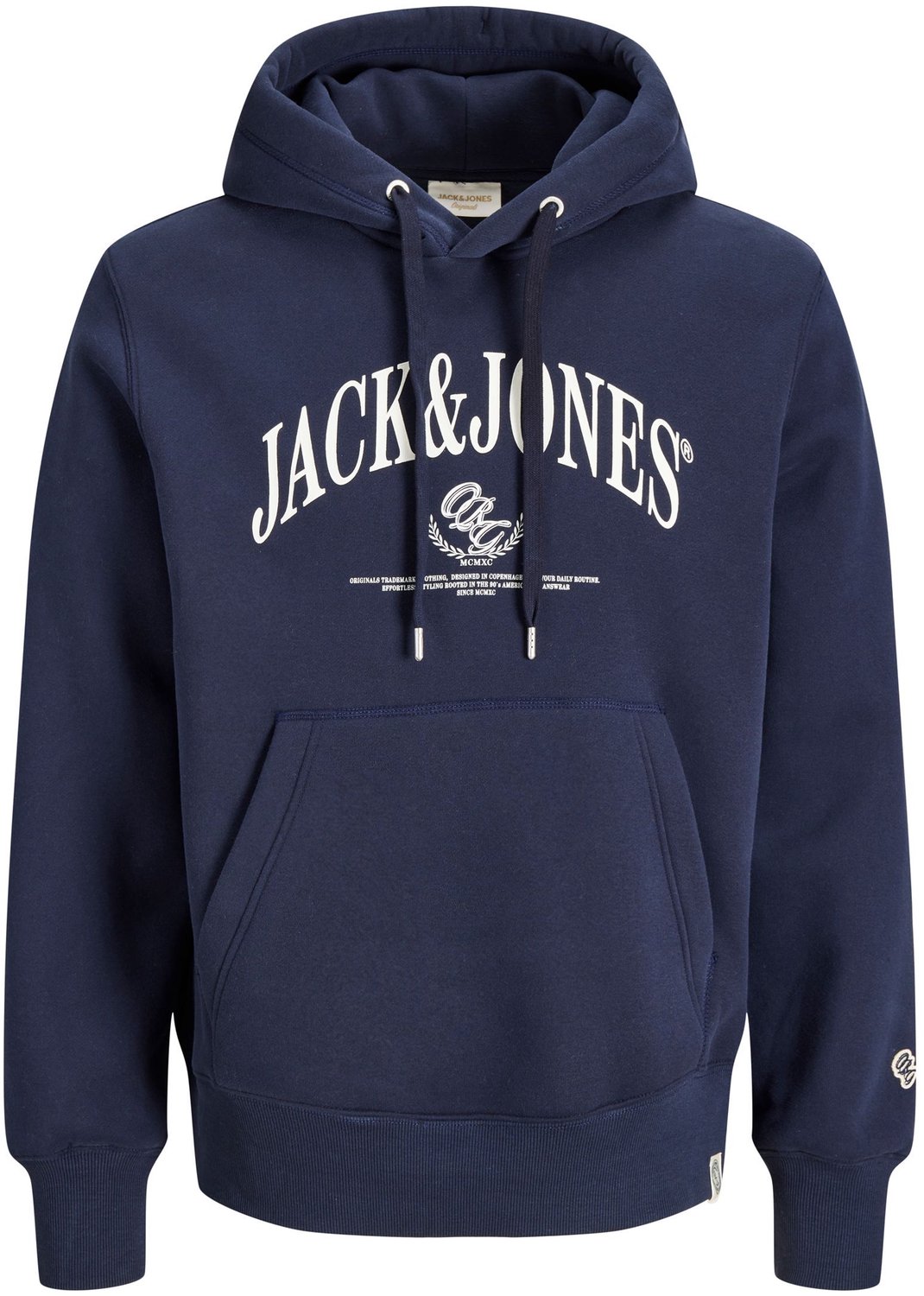 Jack & Jones Plus Hoodie Plus Size Logo Hoodie