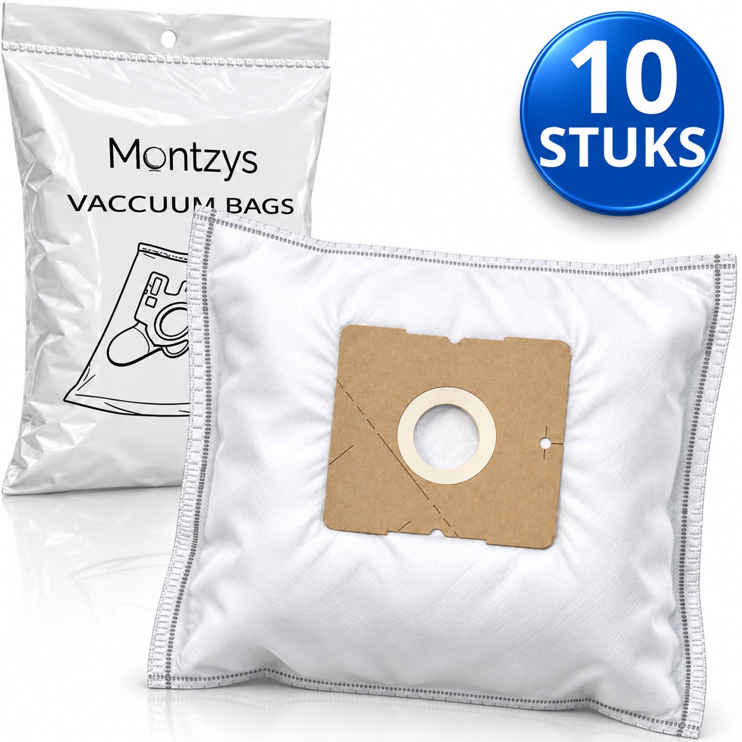 Montzys Stofzuigerzakken Geschikt voor Tomado & Inventum - 10 Stuks - Stofzuiger Zakken - Geschikt voor TVC3003B & ST306RZA