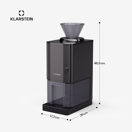 Klarstein Crushed Ice Machine - Roestvrij staal, 12kg/u, 3,5 liter reservoir, veiligheidsschakelaar, zuignapvoetjes, eenvoudig schoon te maken, ideaal voor feestjes,75 kg - Zwart van Klarstein — afbeelding 5