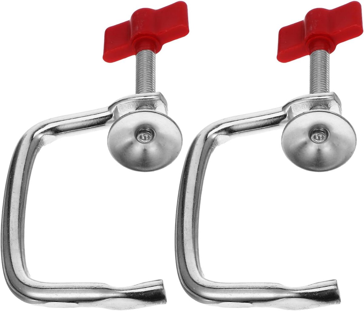 2 Stuks Klem Voor Pastamachine Klem Voor Pastamaker Red
