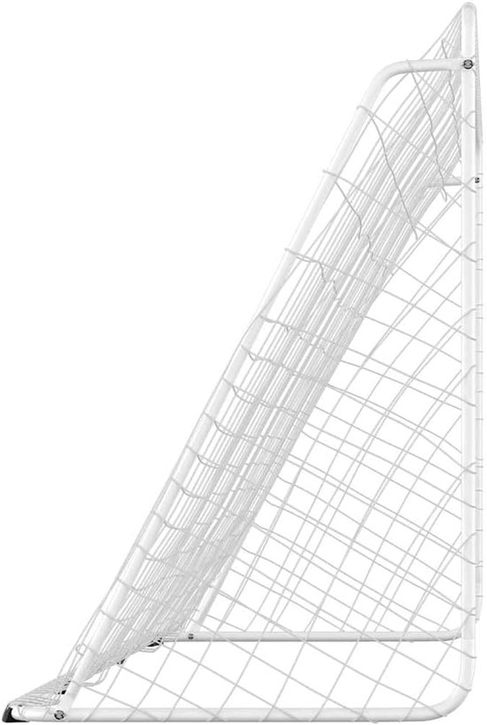 180 x 90 x 120 cm van gepoedercoat staal, weerbestendig tuinpoort met net en haringen voor voetbaltraining in de open lucht — afbeelding 4