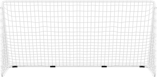 180 x 90 x 120 cm van gepoedercoat staal, weerbestendig tuinpoort met net en haringen voor voetbaltraining in de open lucht — afbeelding 5