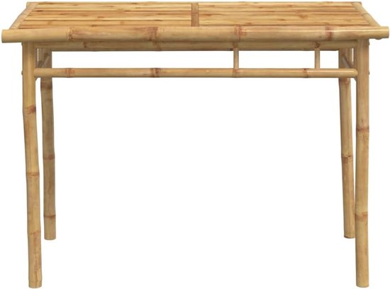 Eettafel 110x55x75 cm voor tuin — afbeelding 3