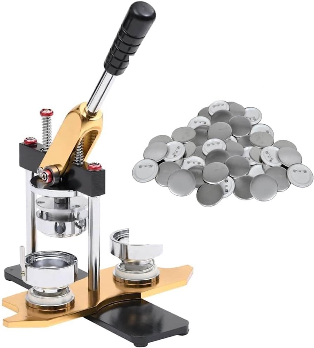 58 mm set inclusief 500 button-onderdelen